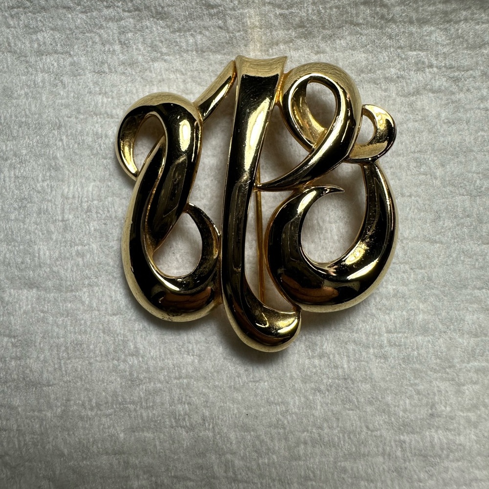 Gold Brooch